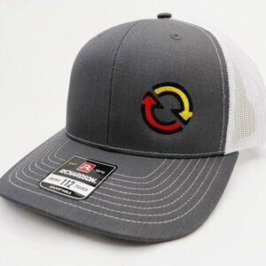 Detroit Diesel Richardson 112 USA Embroidered Trucker Hat Mesh Snapback Cap 80s